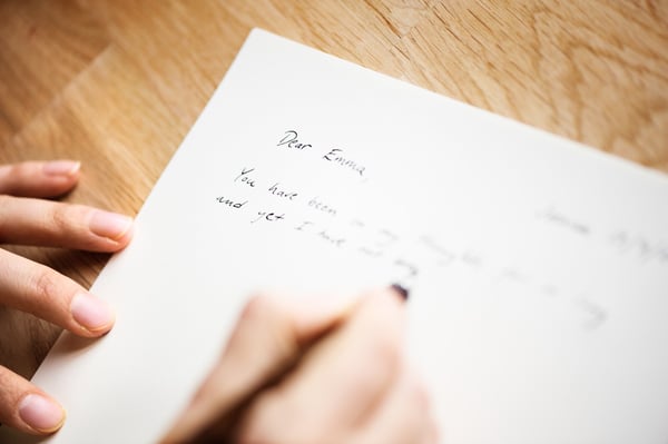 Handwritten Love Letter