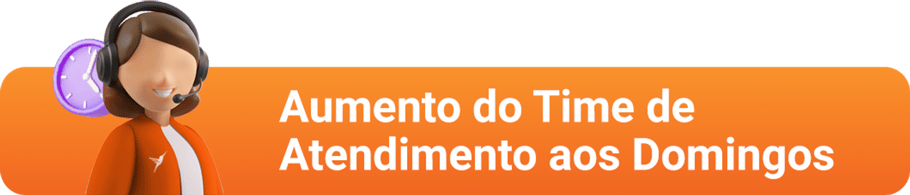 Aumento do Time de Atendimento aos Domingos