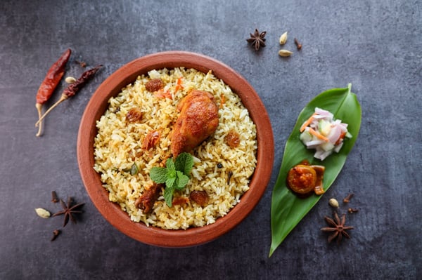 briyani rice for deepavali