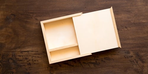 kotak kayu kemasan