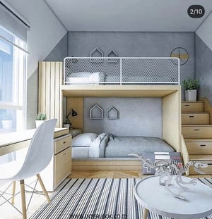 Kamar Tingkat Minimalis