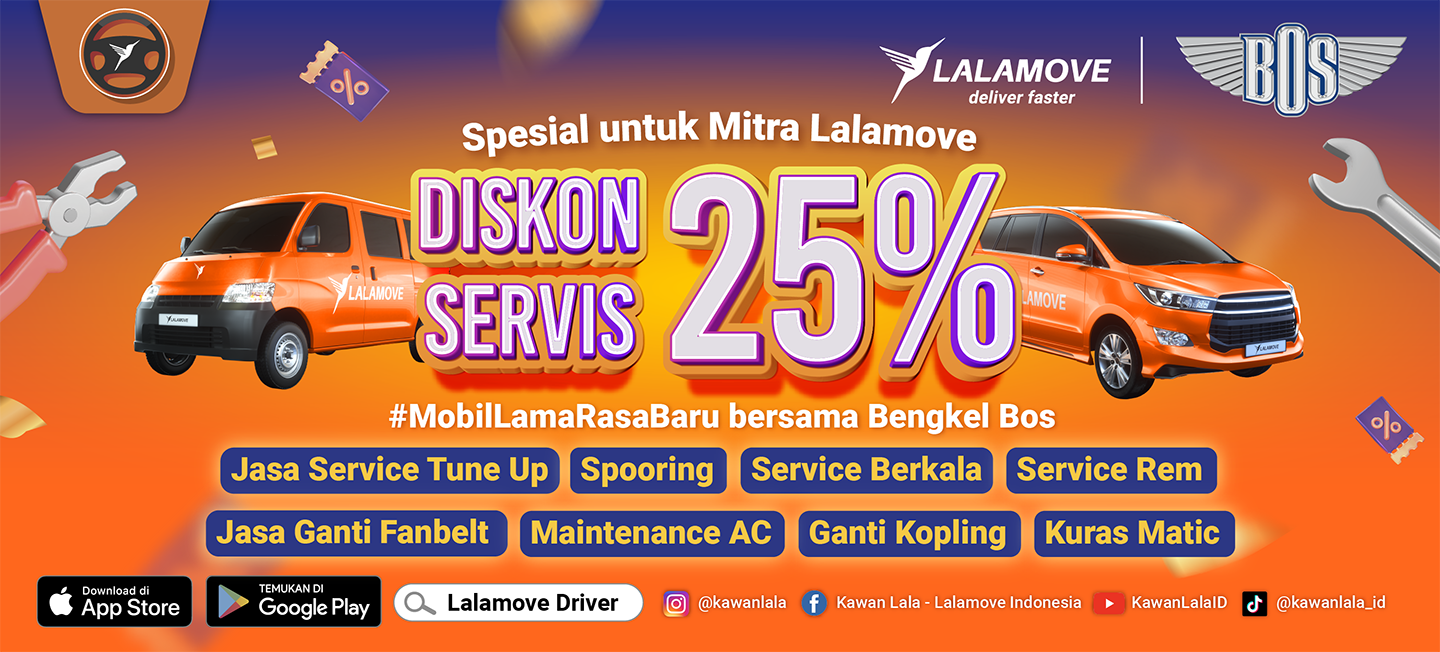 Program Bengkel Bos Lalamove | Lalamove Indonesia