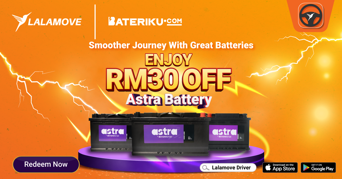 Get RM30 Off Astra Batteries Today