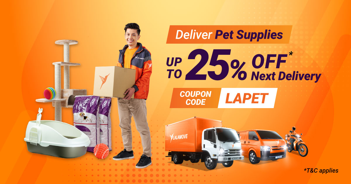 LALAMOVE Pet Supplies Delivery